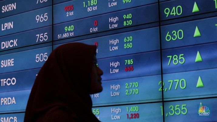 Ilustrasi Bursa Efek Indonesia (CNBC Indonesia/Muhammad Sabki)